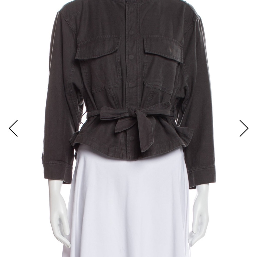 Frame Black Belted Jacket